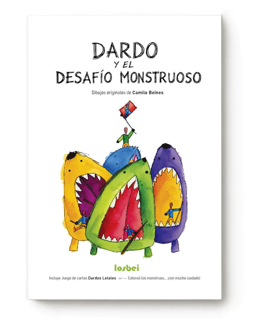 Dardo y el desafio monstruoso libro infantil losbei